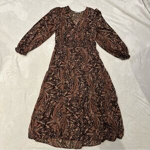 Dex floral maxi dress